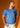 Cobalt Blue Organic Cotton Pocket T Shirt For Men Online